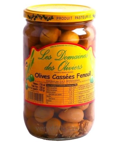 olives au fenouil