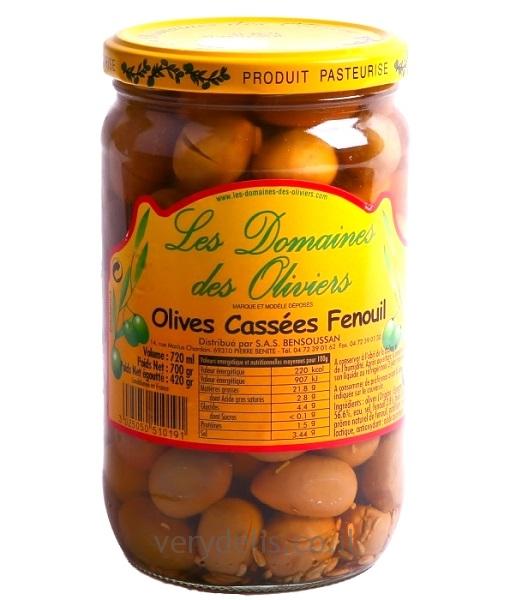 olives au fenouil olives au fenouil