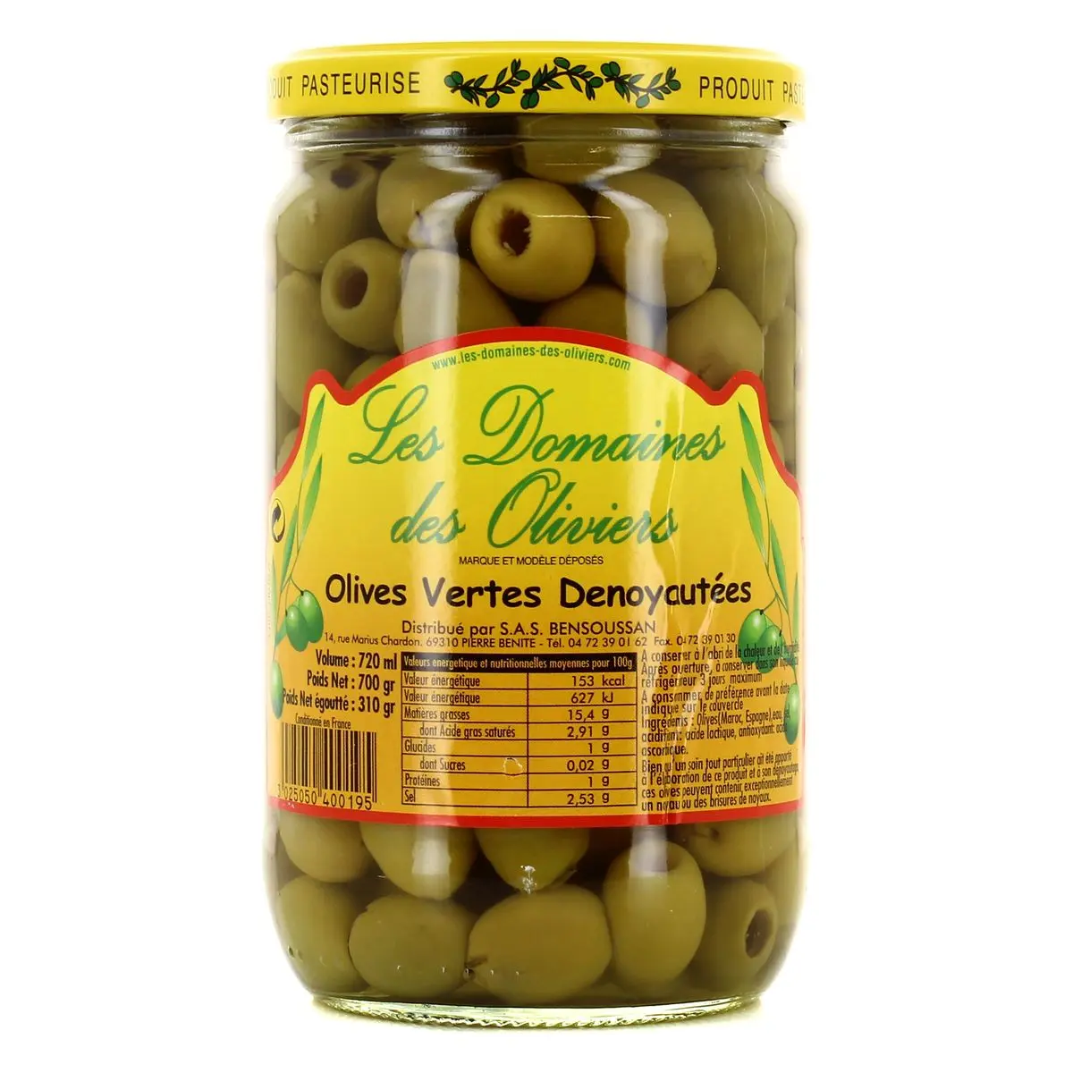 olives denoyautées